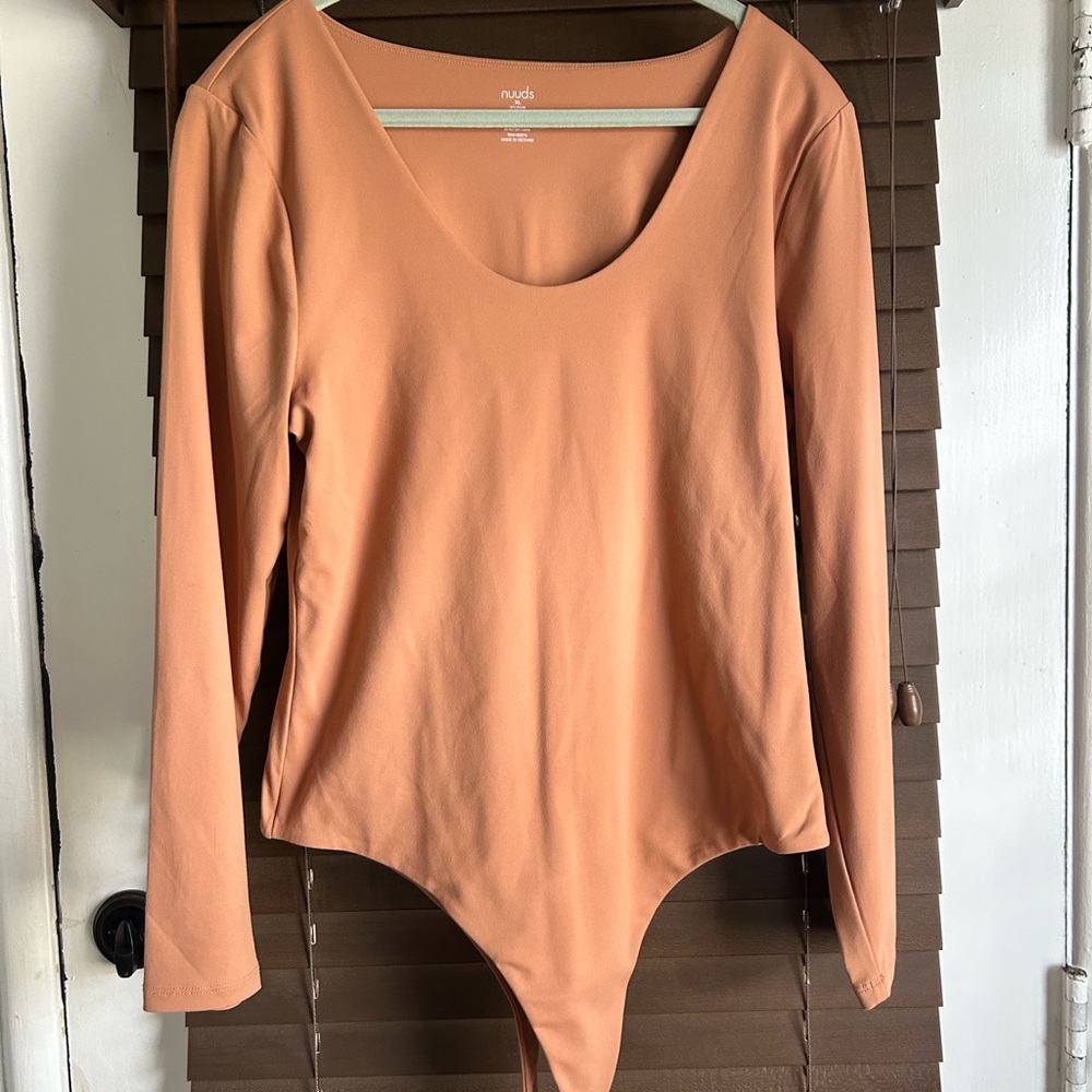 Nude Long Sleeve Bodysuit